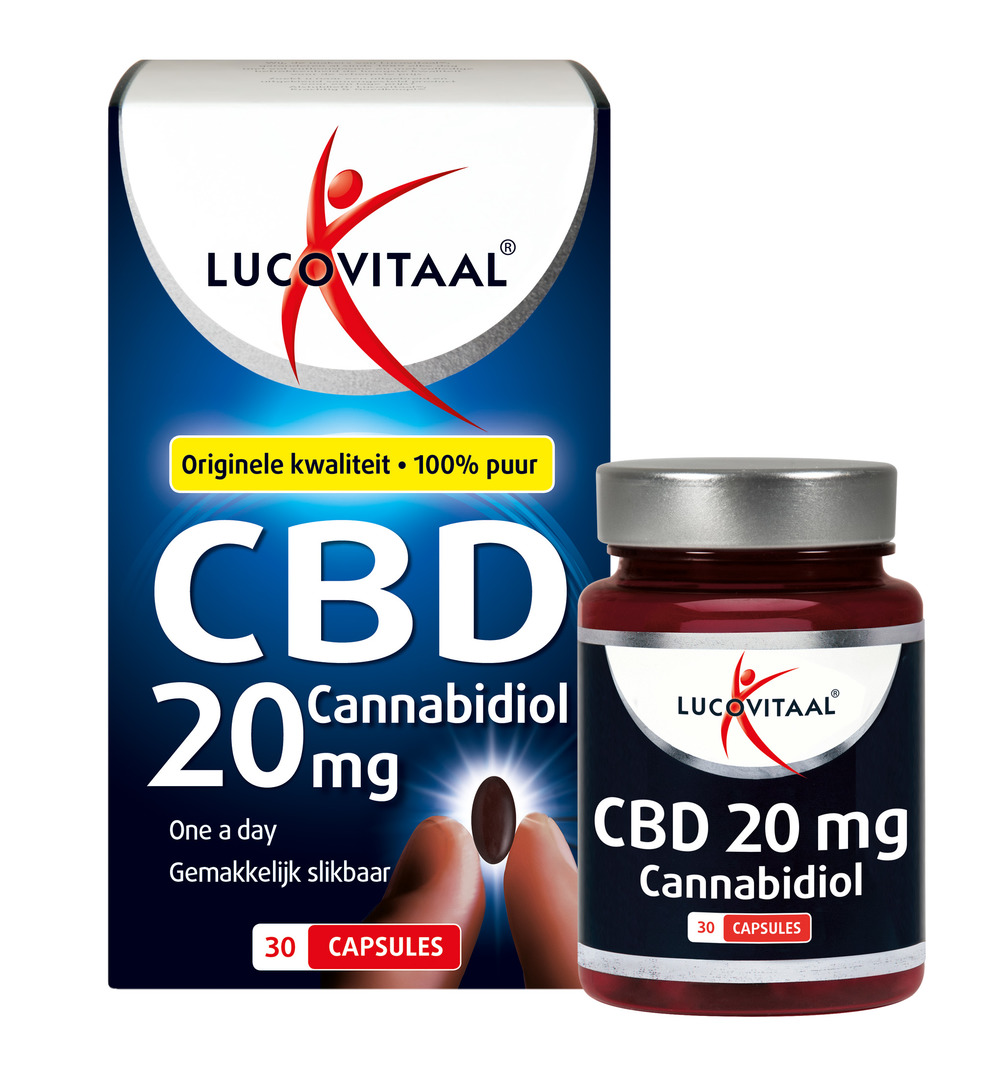 Lucovitaal CBD 20mg (30 capsules)