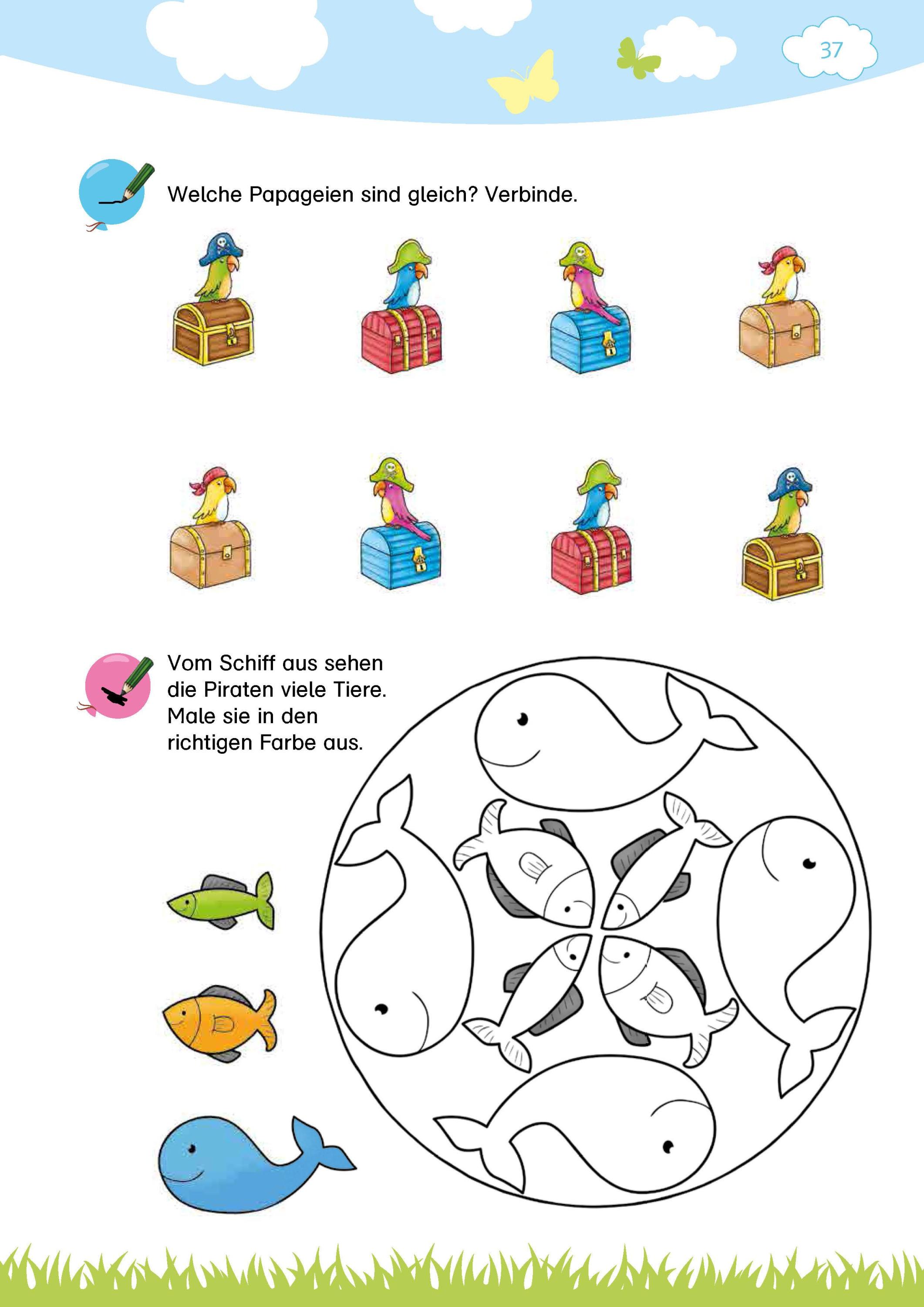 Mein großes buntes Kindergarten-Buch