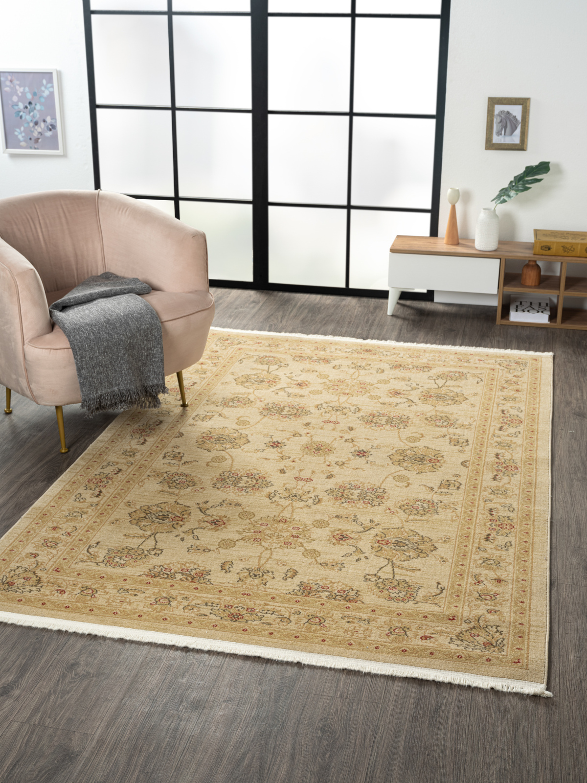 Teppich MARYAM 4 - beige - 160x230 cm