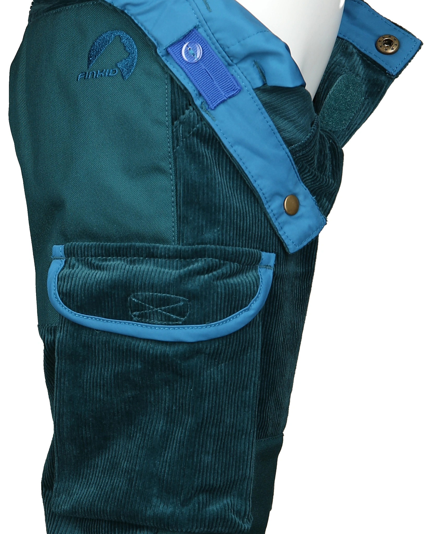 Cargo-Cordhose KELKKA in deep teal