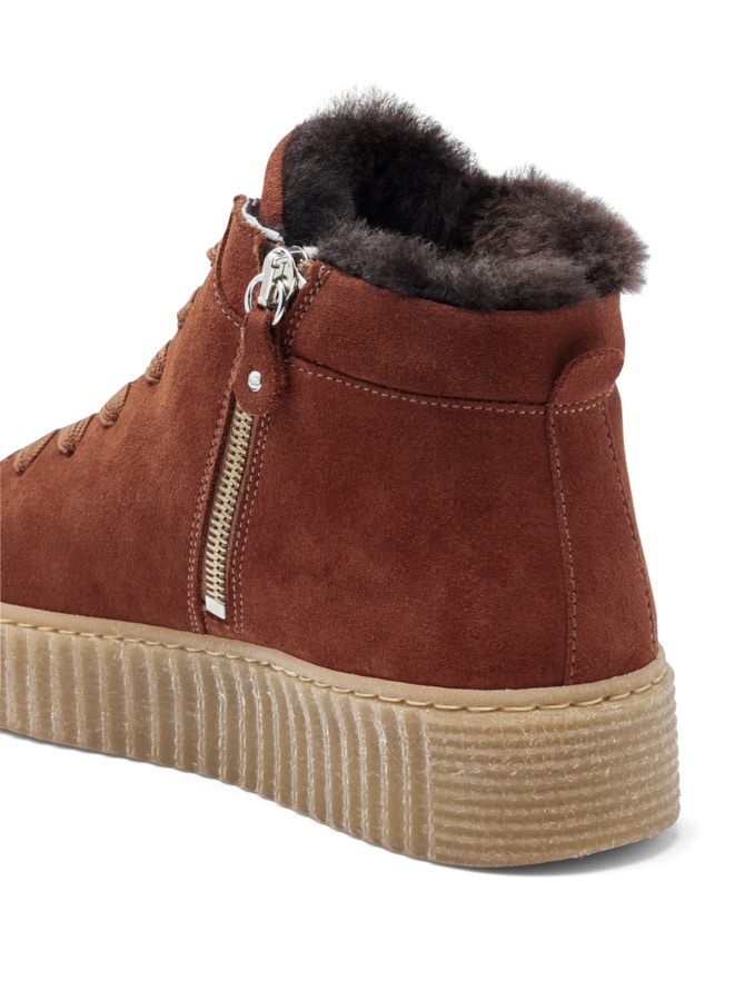 Lammfell High Top