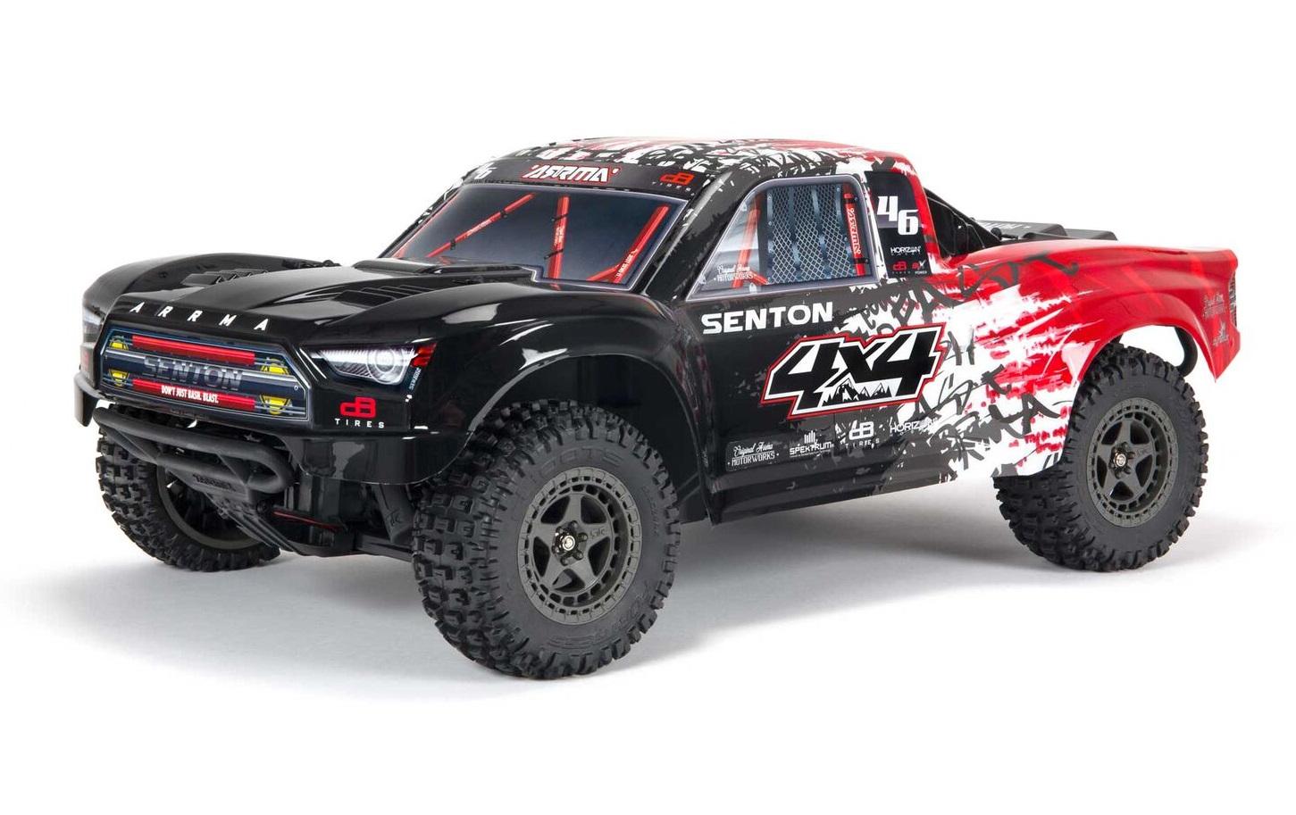 Short Course Truck Senton BLX3S 4WD, Rot ARTR, 1:10<br>Brushless Trophy Truck mit einer Höchstgeschwindigkeit von 80 km/h