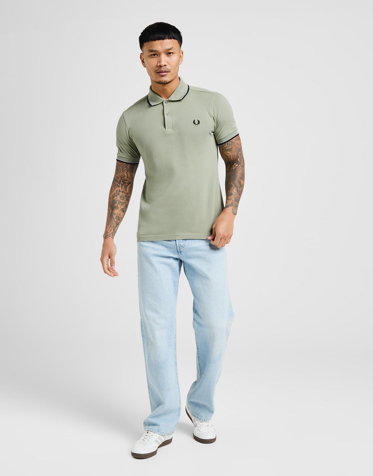 Fred Perry Polo Double Liseré Homme