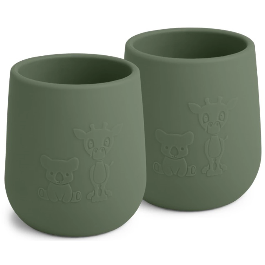 Nuuroo Trinkbecher Abel Dusty Green 145ml 2er Set