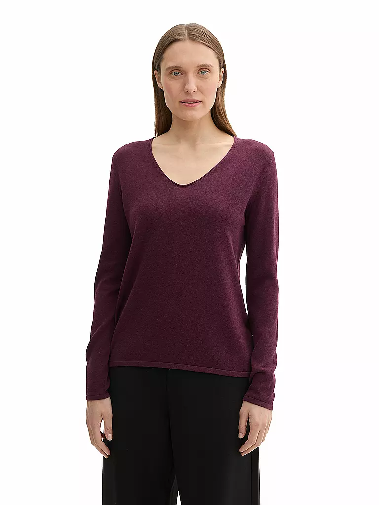 TOM TAILOR Pullover beere