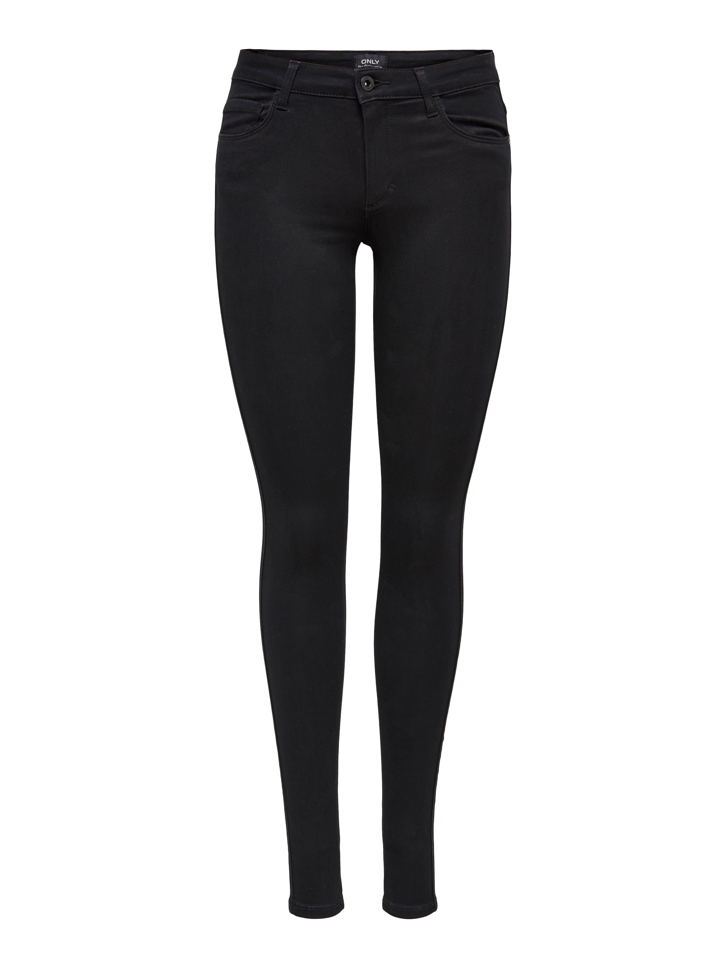 ONLY Skinny-fit-Jeans »ONLROYAL – Skinny-Jeans mit normaler Leibhöhe und Stretch«, unifarben, modisch, skinny fit, Denim