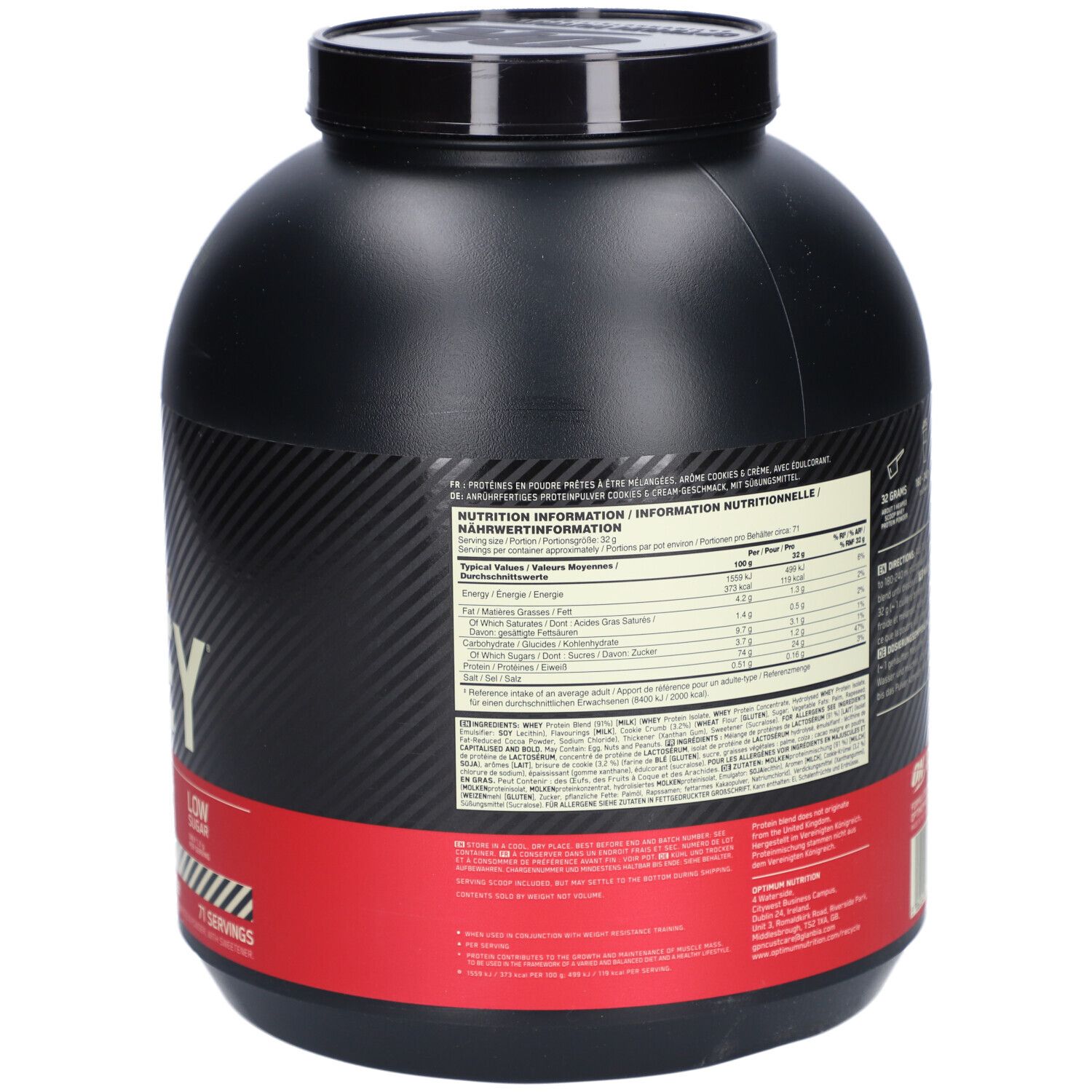 OPTIMUM NUTRITION Gold Standard Whey
