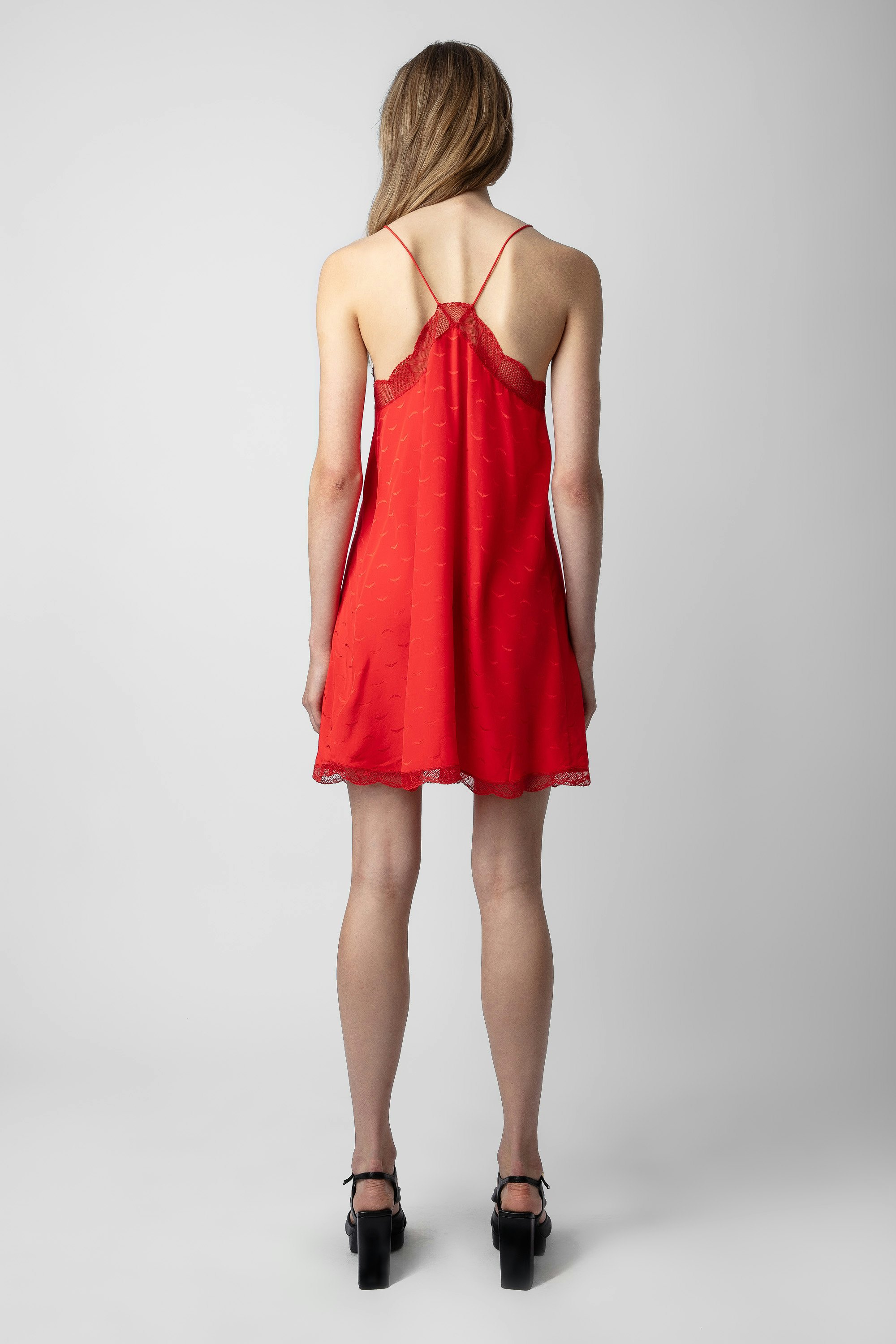 Robe Ristyz Soie Jacquard