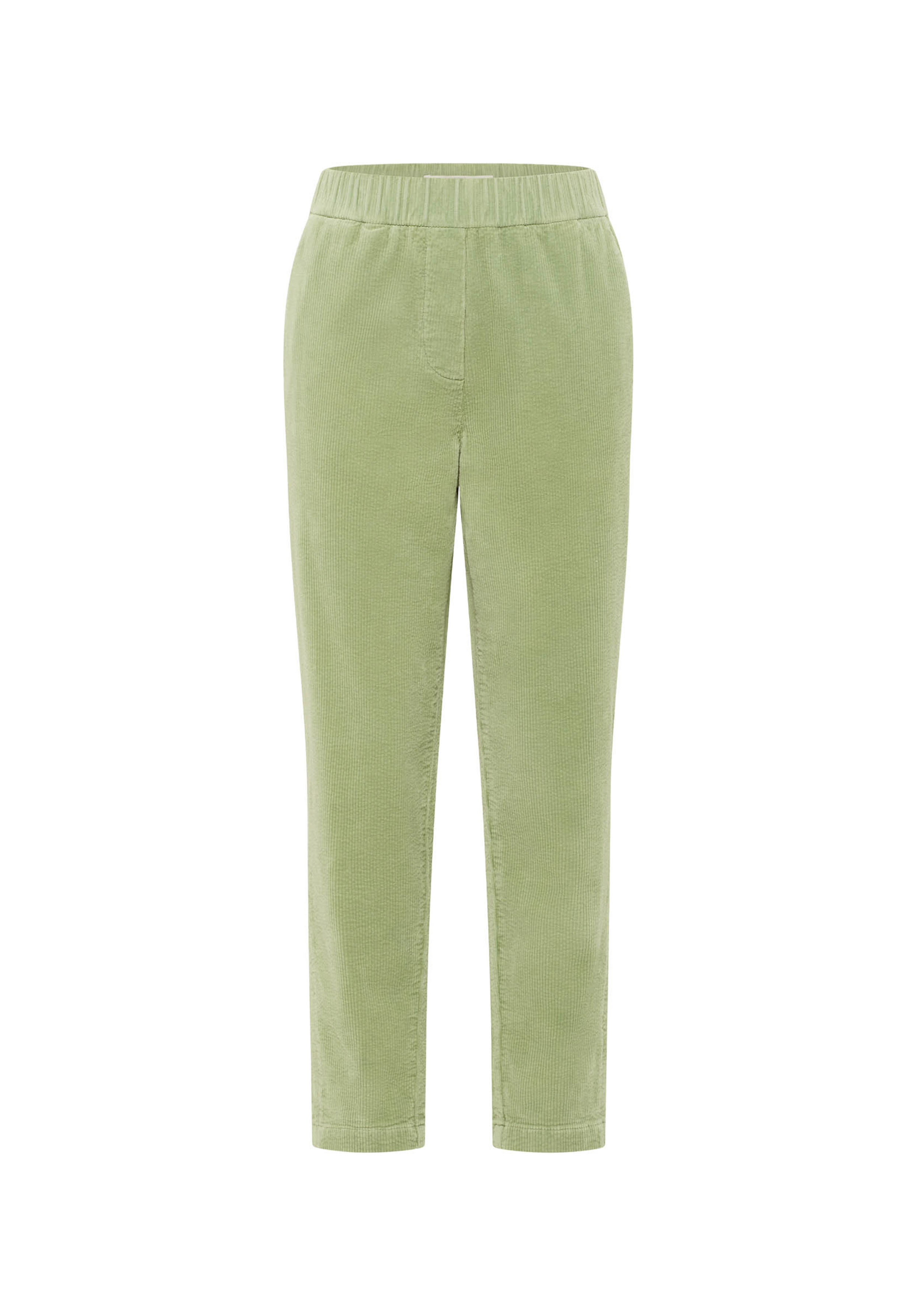 Lanius Cord-Hose mit Gummibund Sage