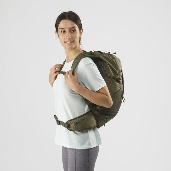 Sac trail SALOMON SALOMON TRAILBLAZER 30 MARTINI OLIVE/OLIVE NIGHT/EBONY 23 MARTINI OLIVE/OLIVE NIGHT/EBONY