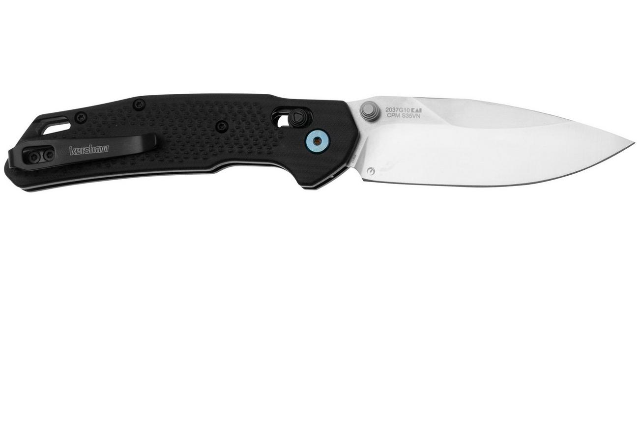 Kershaw Heist 2037G10 DuraLock, Two-Tone CPM S35VN, Black G10 zakmes