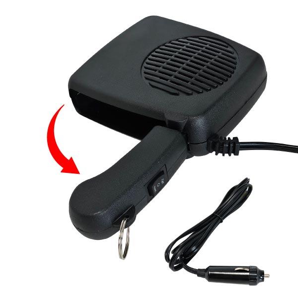 Chauffage céramique dégivreur désembueur 12V 150W