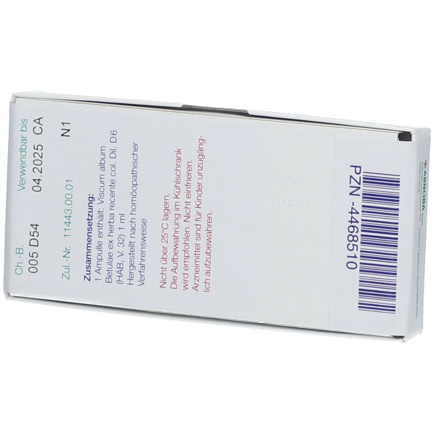 AbnobaVISCUM® Betulae D6 Ampullen