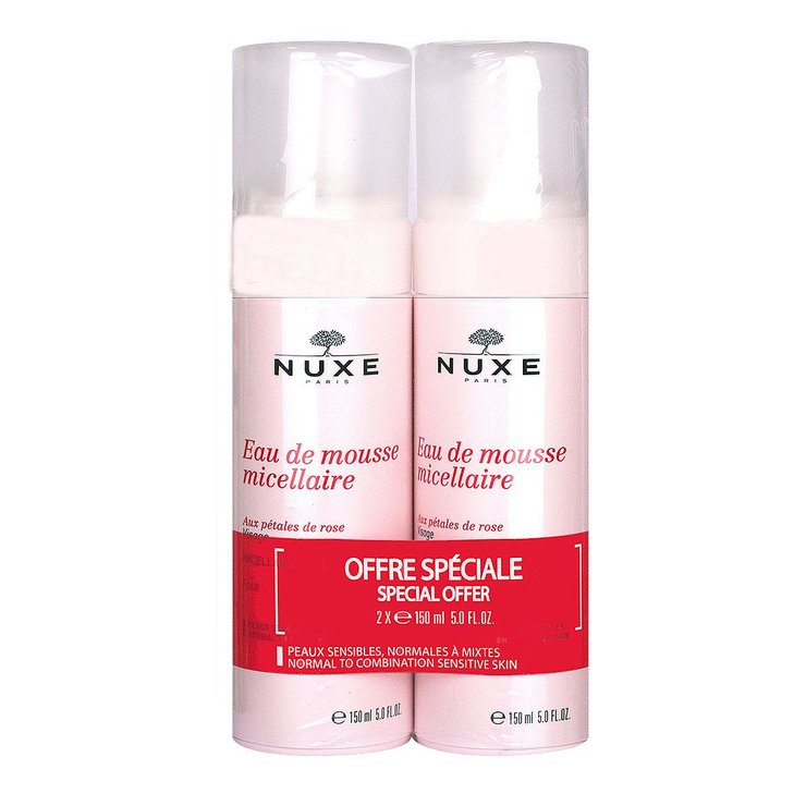 Eau de mousse micellaire 2x150ml