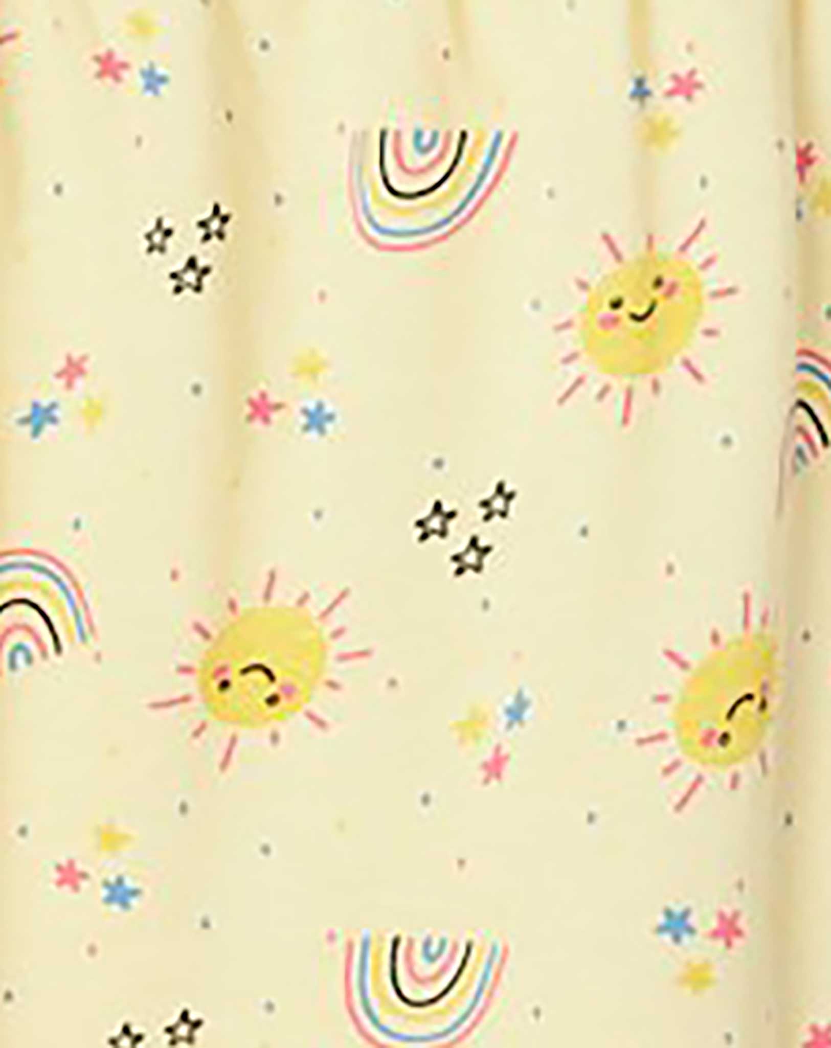 Kleid NMFVIGGA SPENCER HAPPY SUN ärmellos in double cream