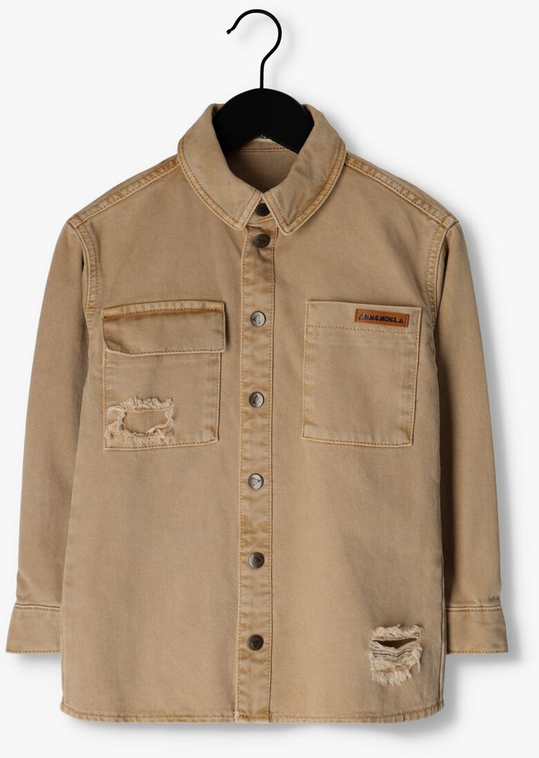 AMMEHOELA zand ammehoela overshirt am.billdnm.04