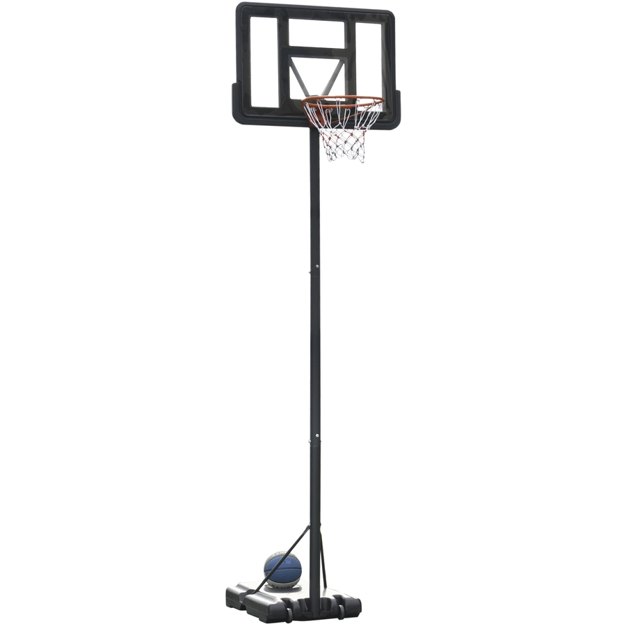 HOMCOM Basketballständer Schwarz