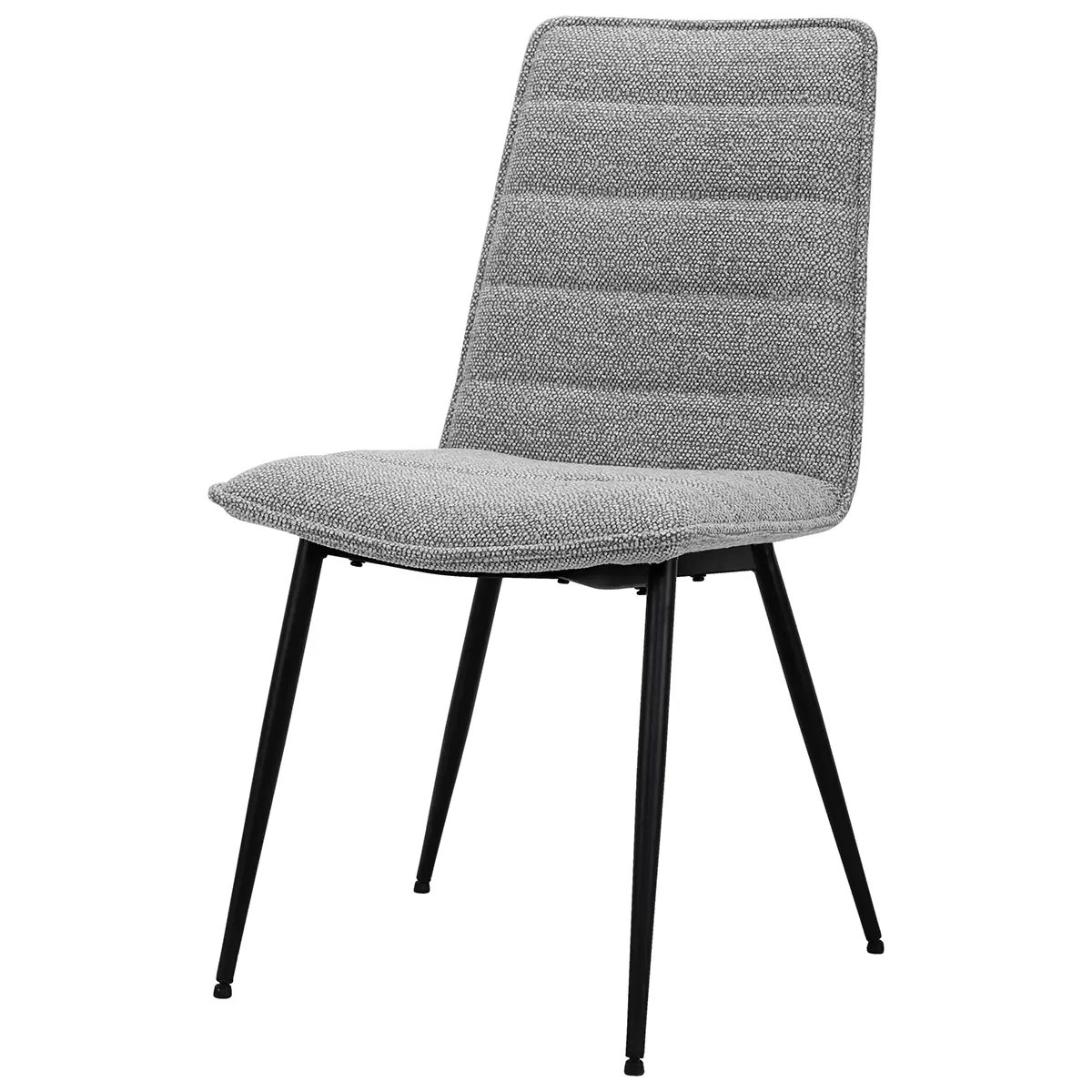 Stuhl Perla grau,schwarz
