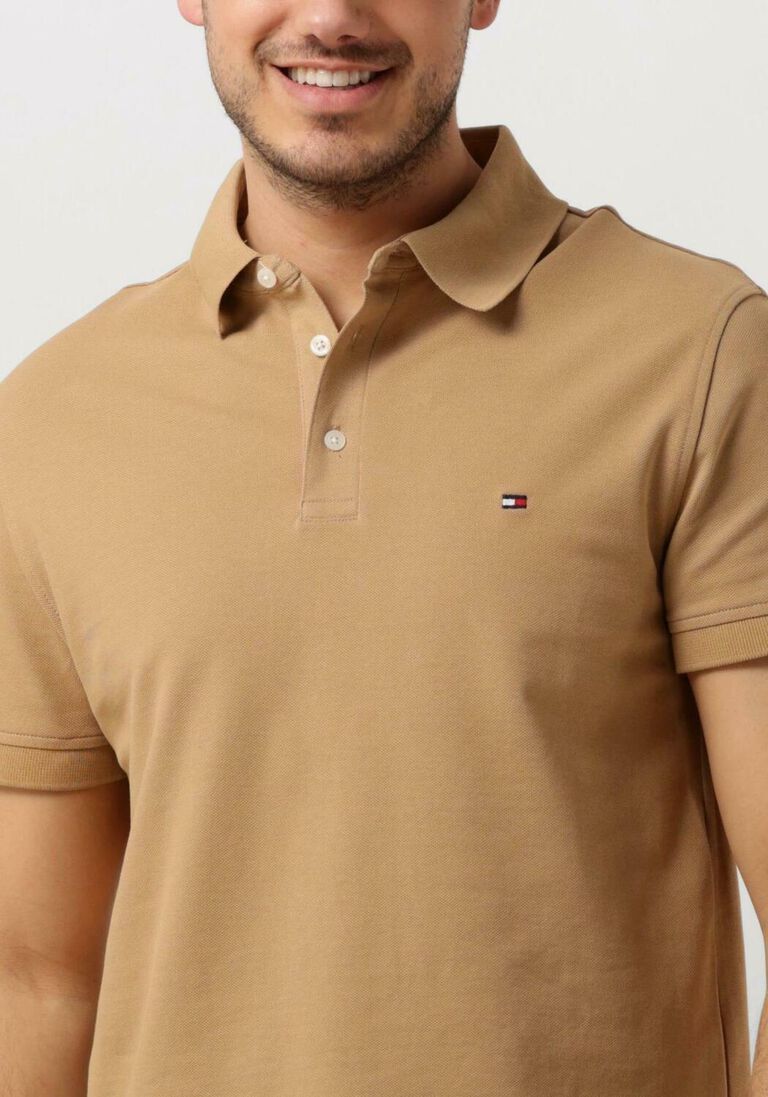 TOMMY HILFIGER khaki tommy hilfiger polo 1985 slim polo