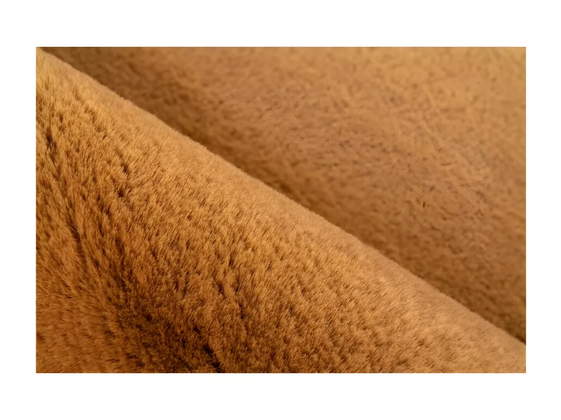 Tapis 230x160cm, design H008N coloris ambré - Confort et élégance pour votre intérieur