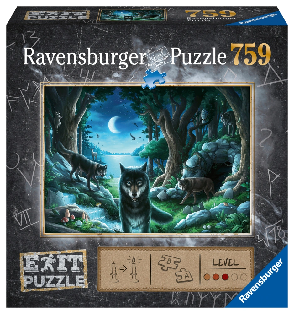 Rätsel-Puzzle EXIT – WOLFSGESCHICHTEN 759-teilig