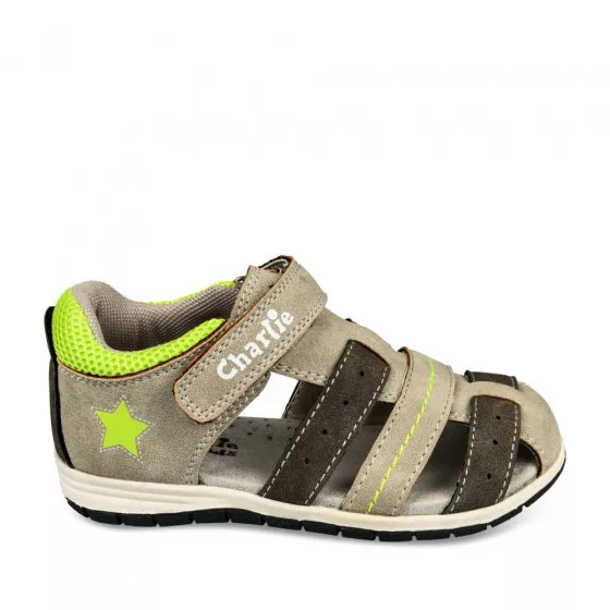 Sandales GRIS CHARLIE & FRIENDS