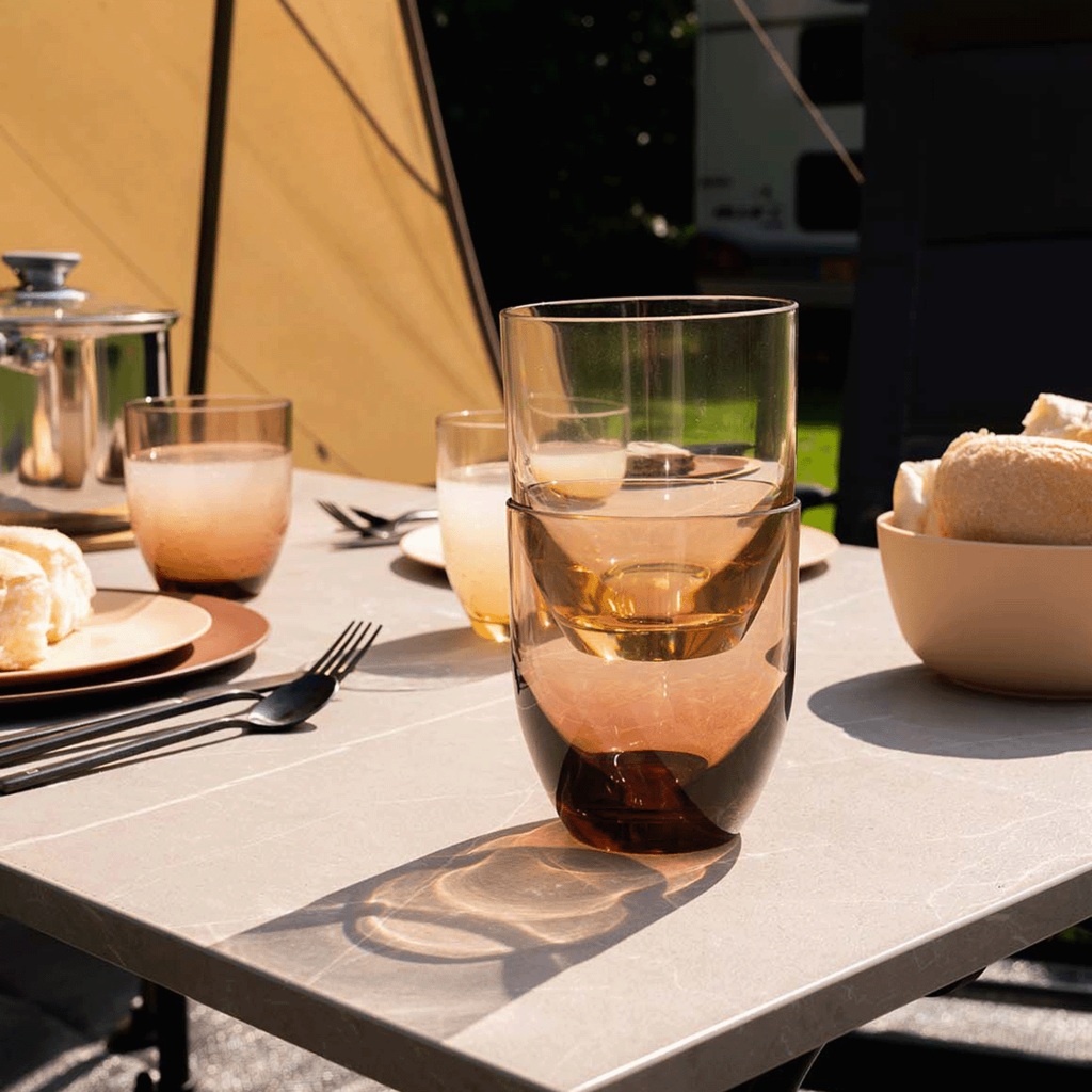 Travellife Feria Vanilla drinkglas - set van 2