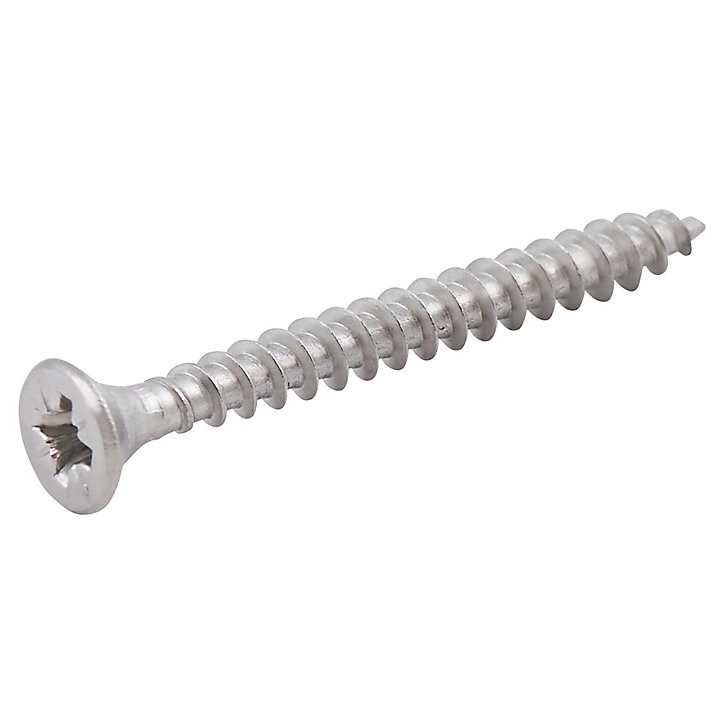 Vis à bois en acier inoxydable A4 pozidriv 4x40 mm - 20 pièces