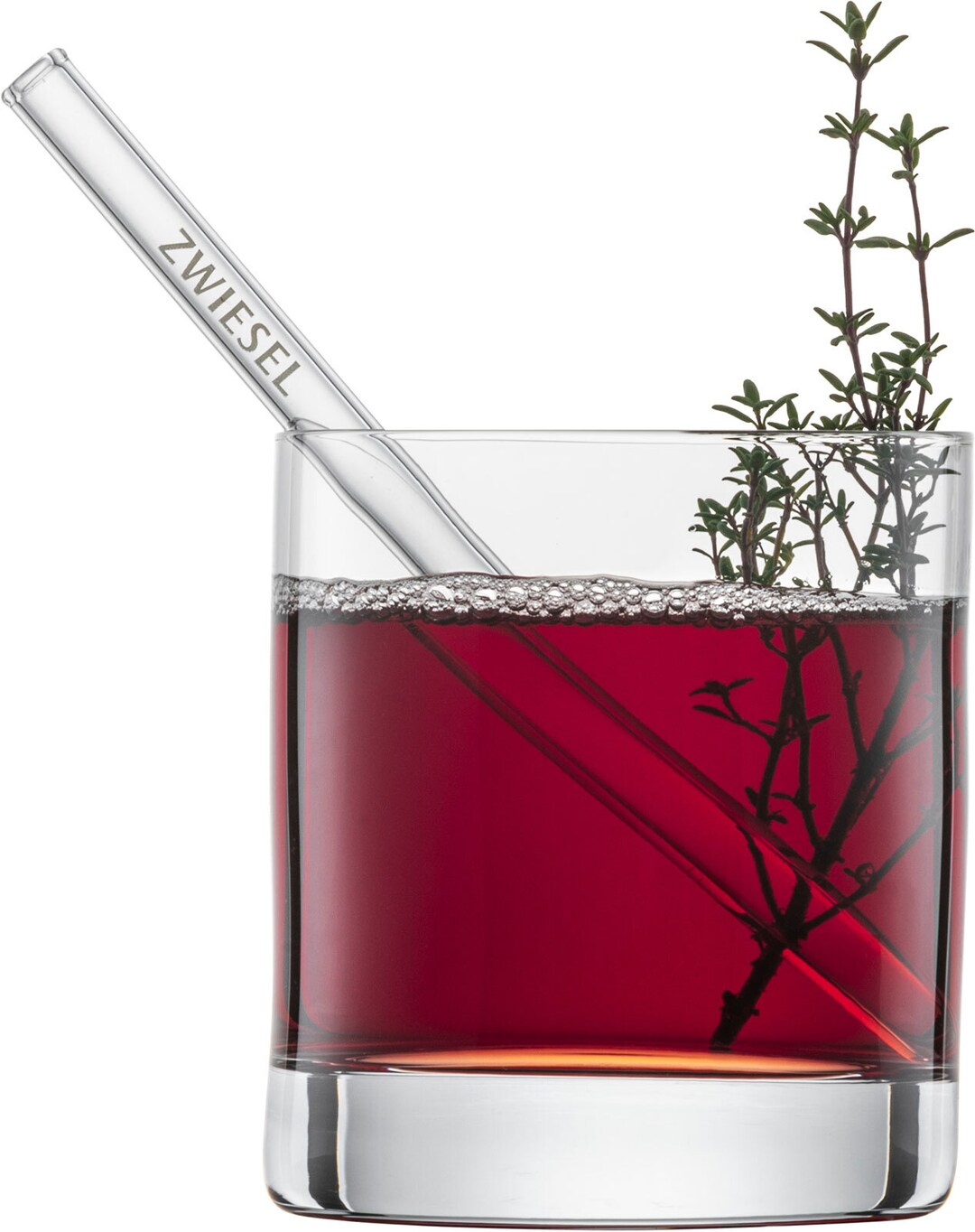 SCHOTT ZWIESEL Glastrinkhalm-Set 5-teilig - je 15 cm