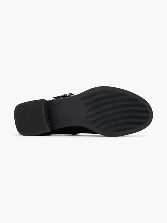 Graceland Mary Jane Spangenpumps Schwarz