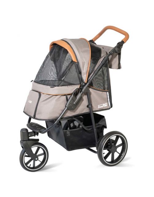 Innopet Hondenbuggy Premium Cozy - Hondentrolley - 78x57x109 cm Beige Bruin