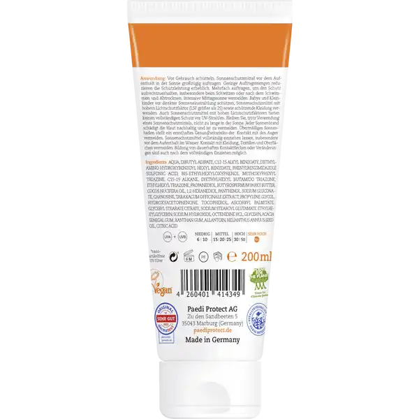Familiensonnencreme LSF 50+
