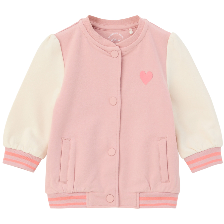 s.Oliver Sweatjacke rosa