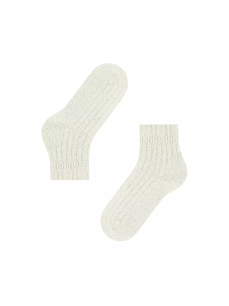 FALKE Socken BEDSOCK RIB  weiss