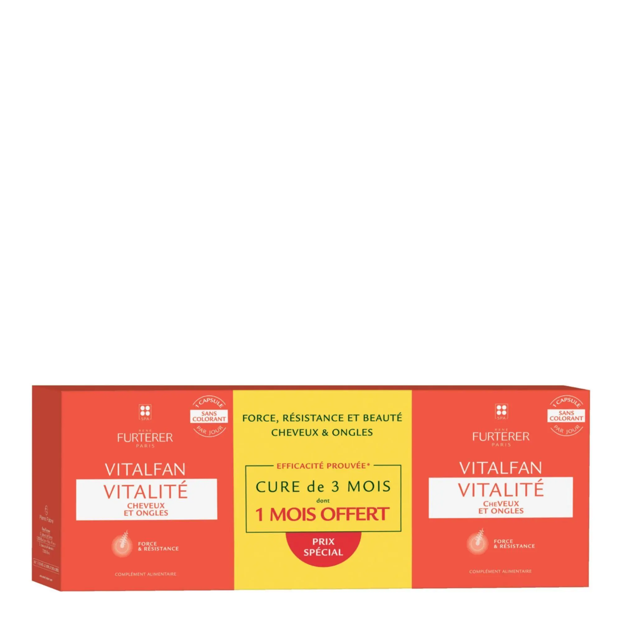 Rene Furterer - Vitalfan Vitalité Complément Alimentaire 3x30 capsules - Complément alimentaire