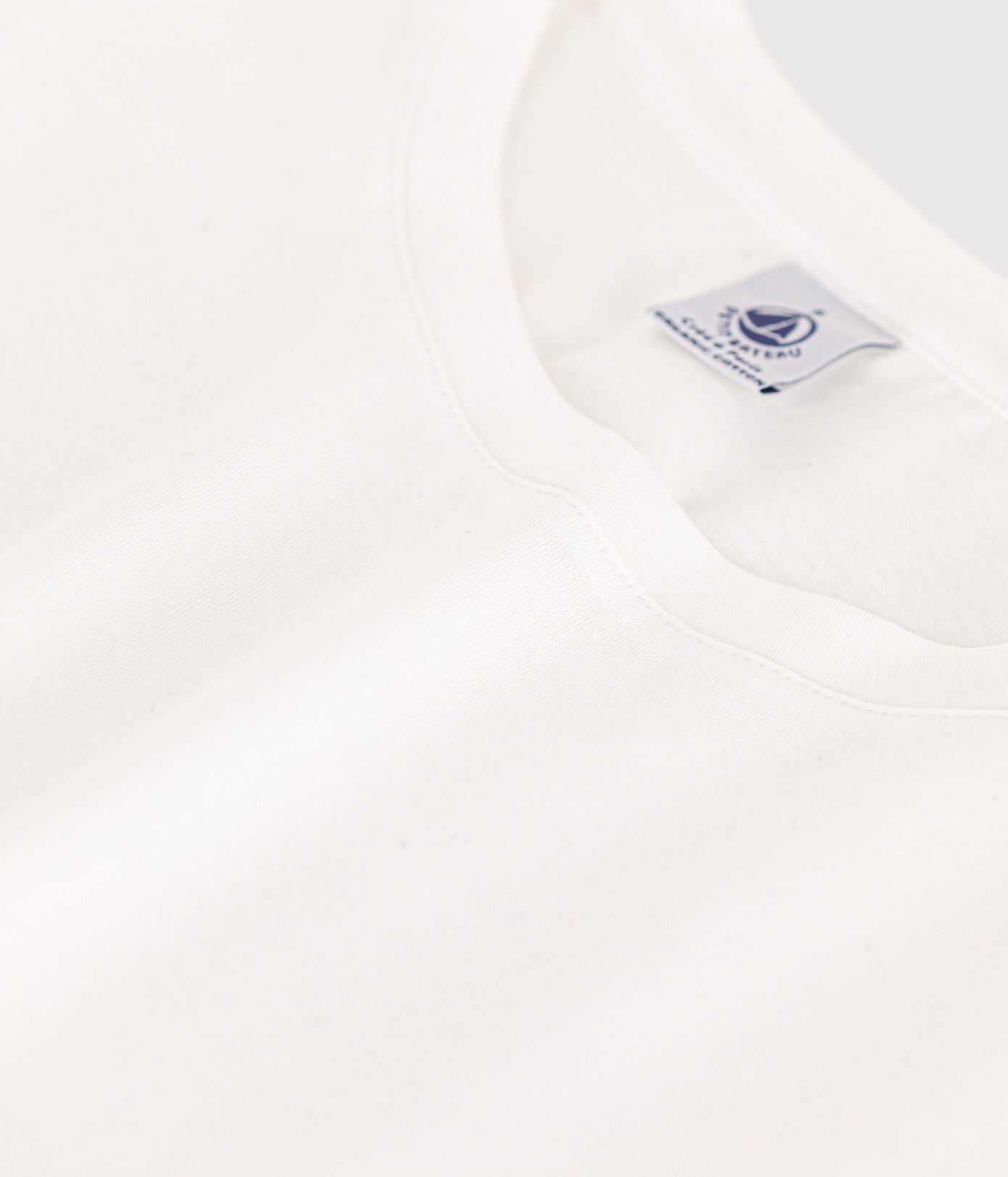 Tee-shirt LE DROIT col rond en coton Femme