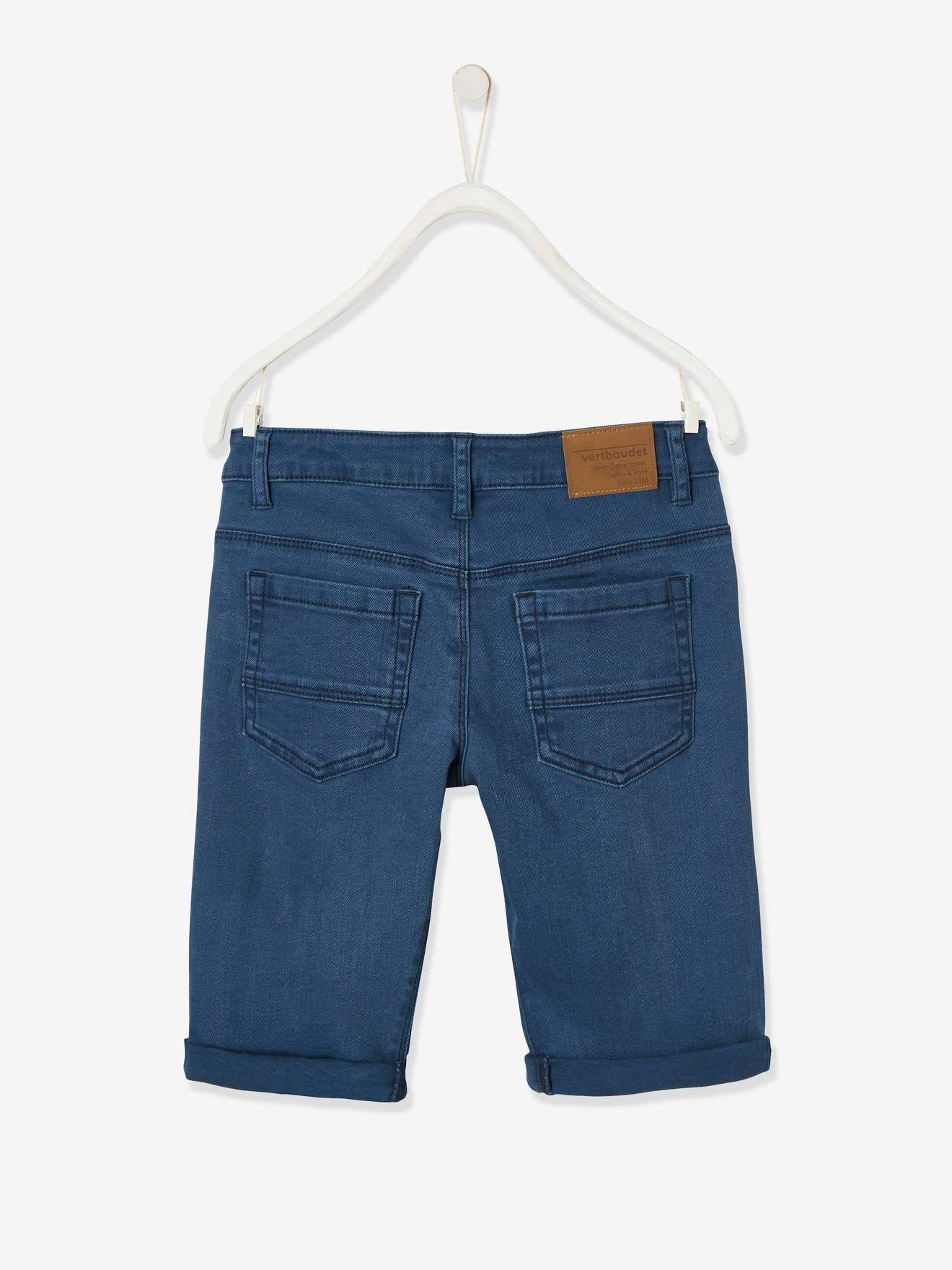 Bermuda azul-clara para meninos