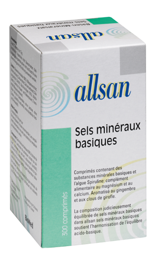 ALLSAN Basen Mineralsalz<br>300 Stück, Dose, Tablette