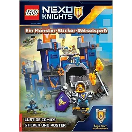 Ameet Verlag LEGO® NEXO KNIGHTS™ Ein Monster-Sticker-Rätselspaß: mit Stickern und Poster