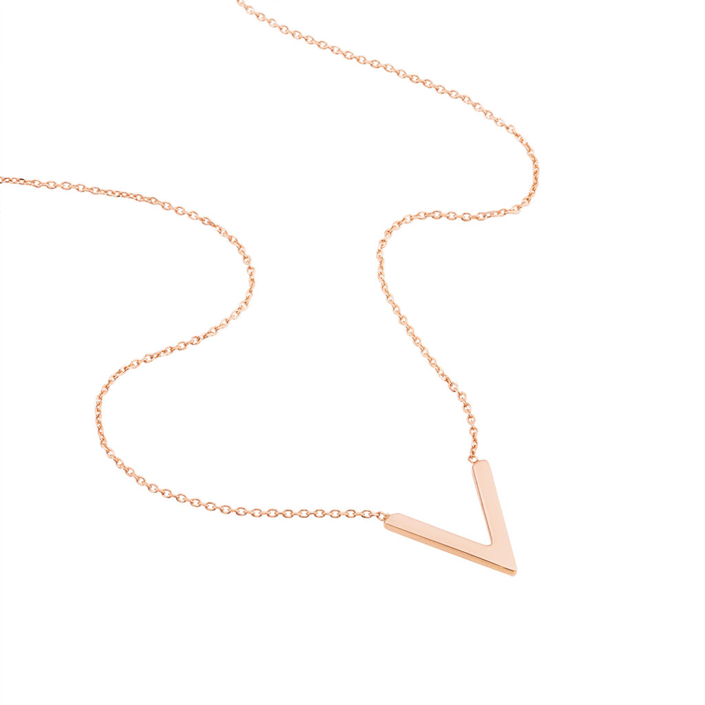 Collier Celene Or Rose