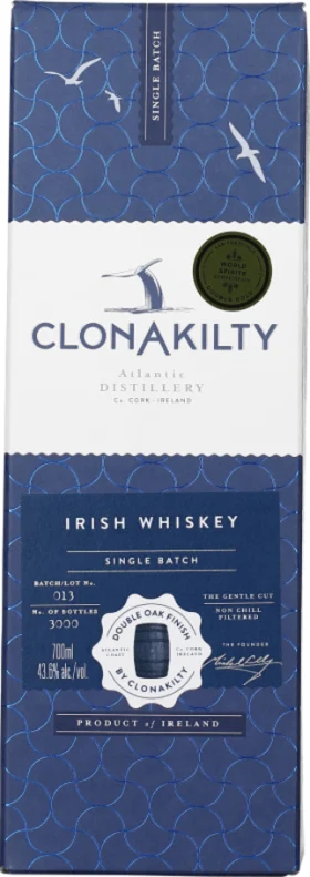 CLONAKILTY DOUBLE OAK 70CL