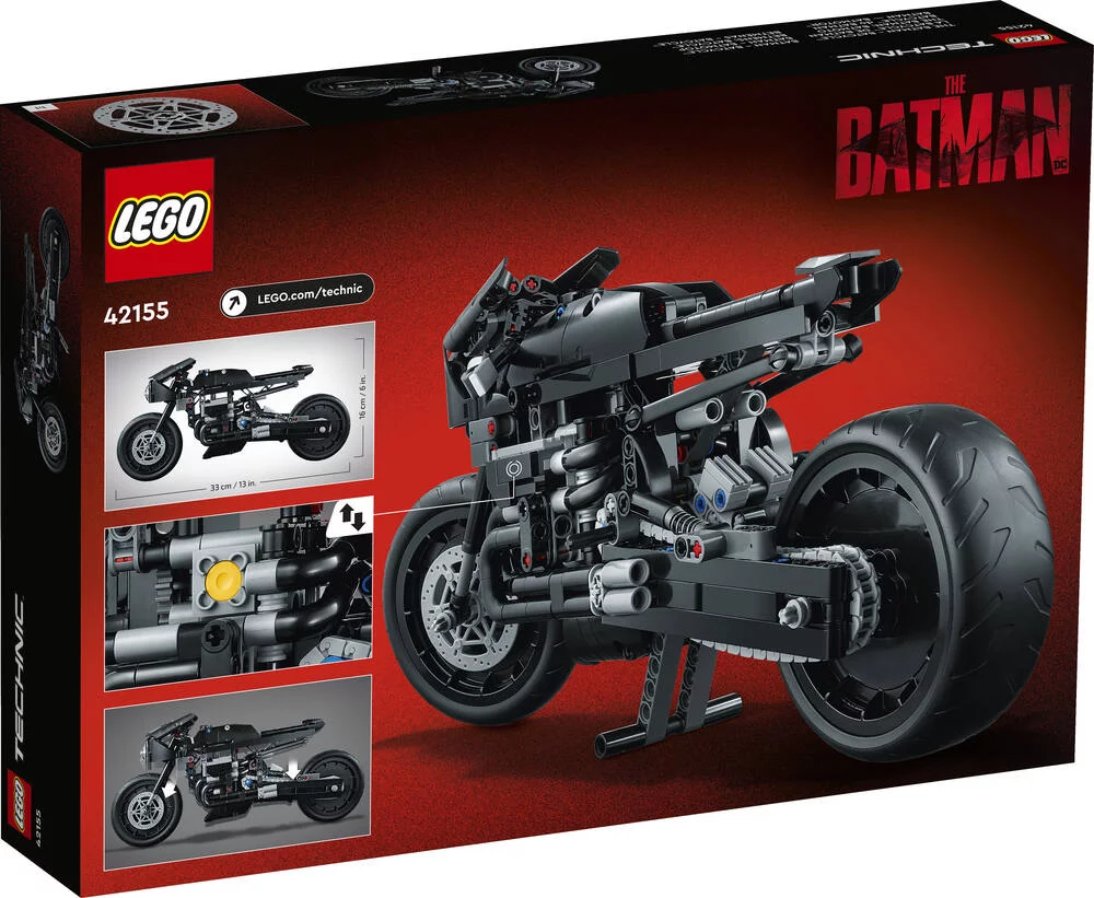 LEGO®TECHNIC - 42155 - LA BATCYCLE™ DE BATMAN
