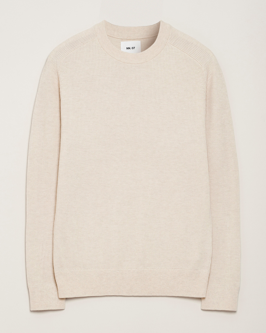 NN07 Kevin Cotton Knitted Sweater Ivory