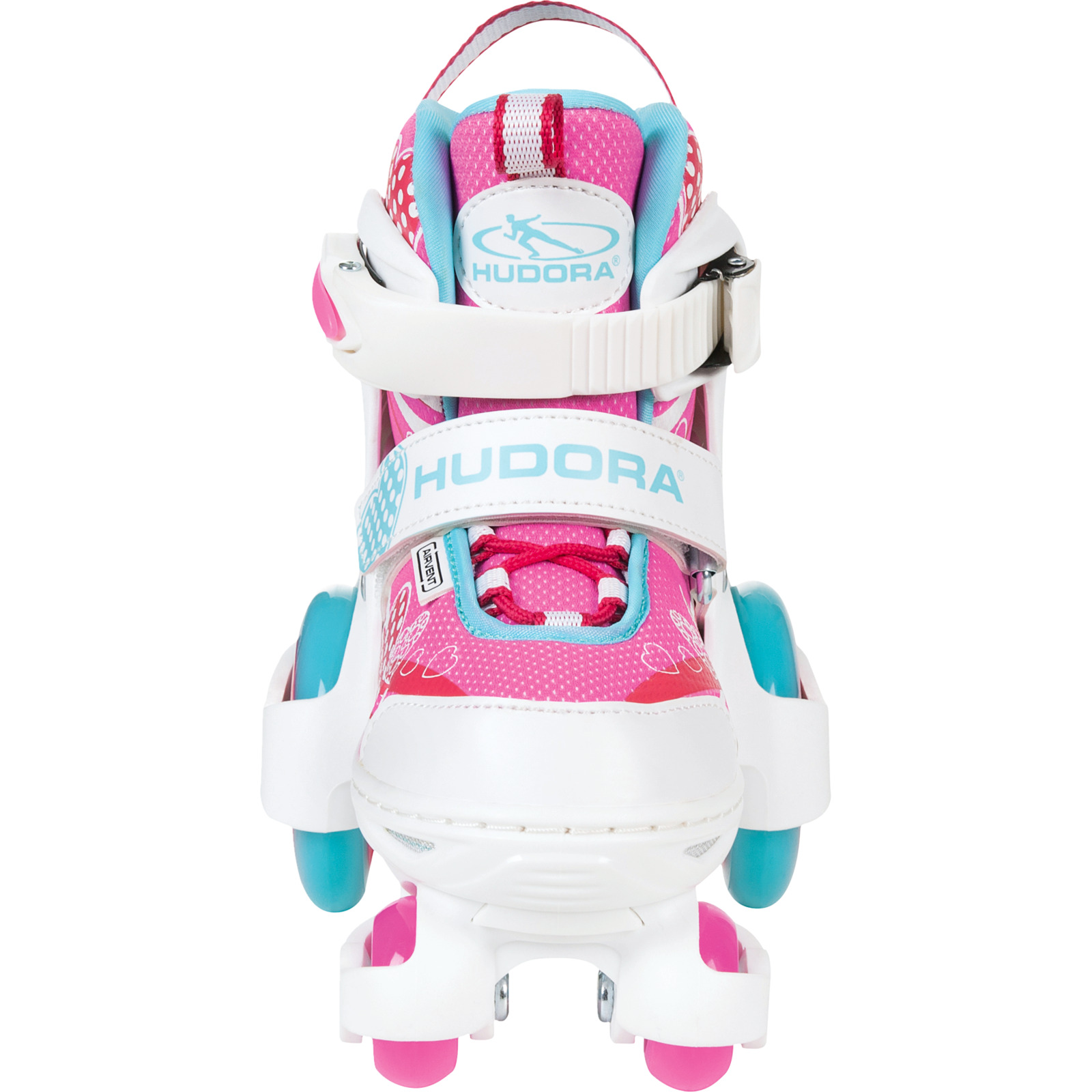 Hudora Mädchen-Rollschuh My First Quad Girl 26-29