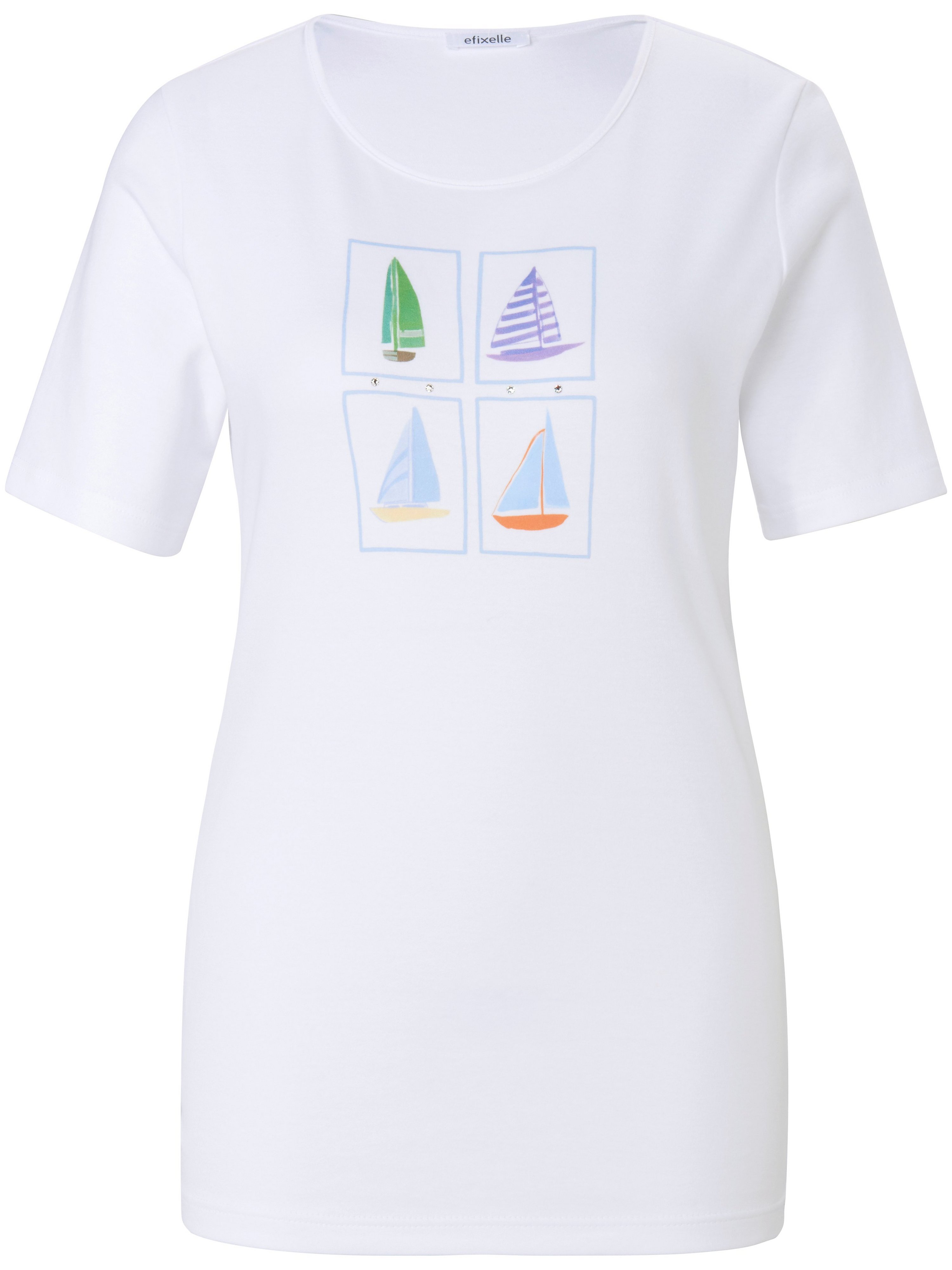 Rundhals-Shirt