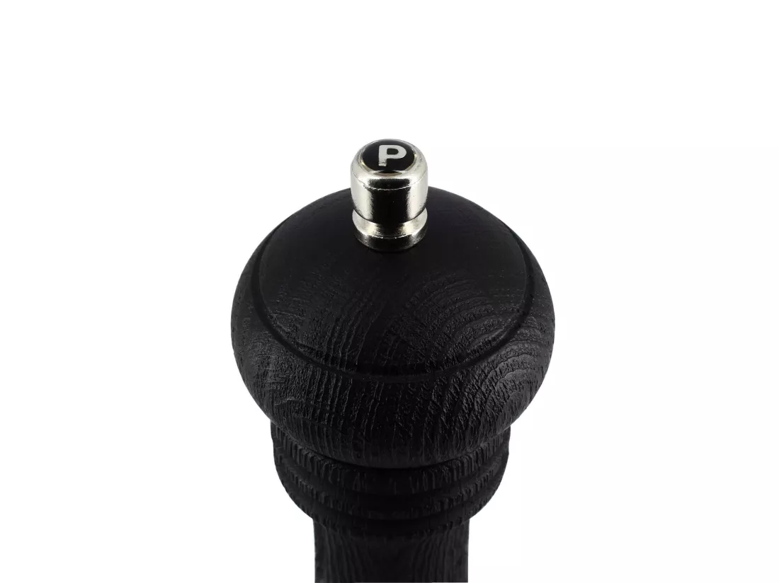 Ogo Living - Moulin A Poivre Recycle 15cm En Bois De Hetre Noir