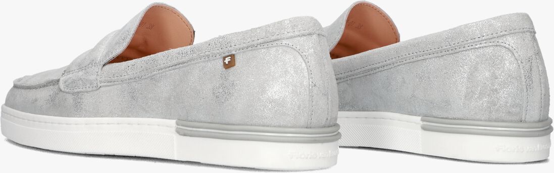 FLORIS VAN BOMMEL zilveren floris van bommel loafers sfw-40046