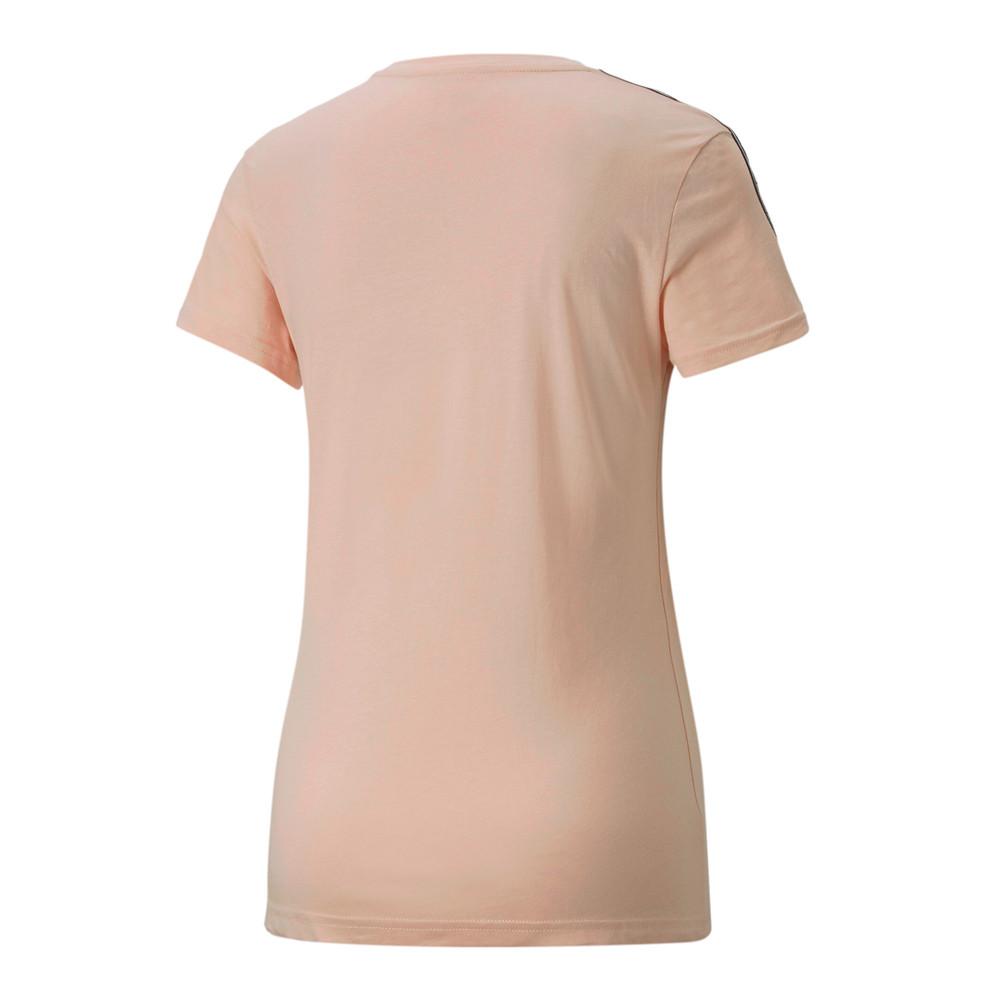 Puma T-shirt Rose Femme Puma Tape