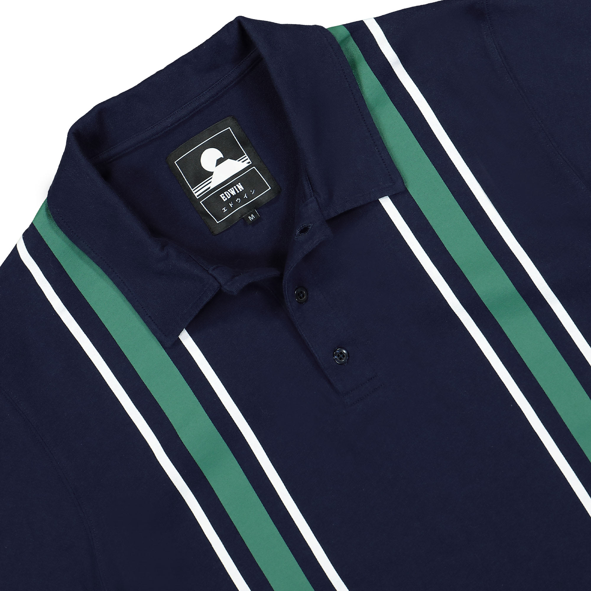 Edwin<br>Club Stripes Polo LS Jersey