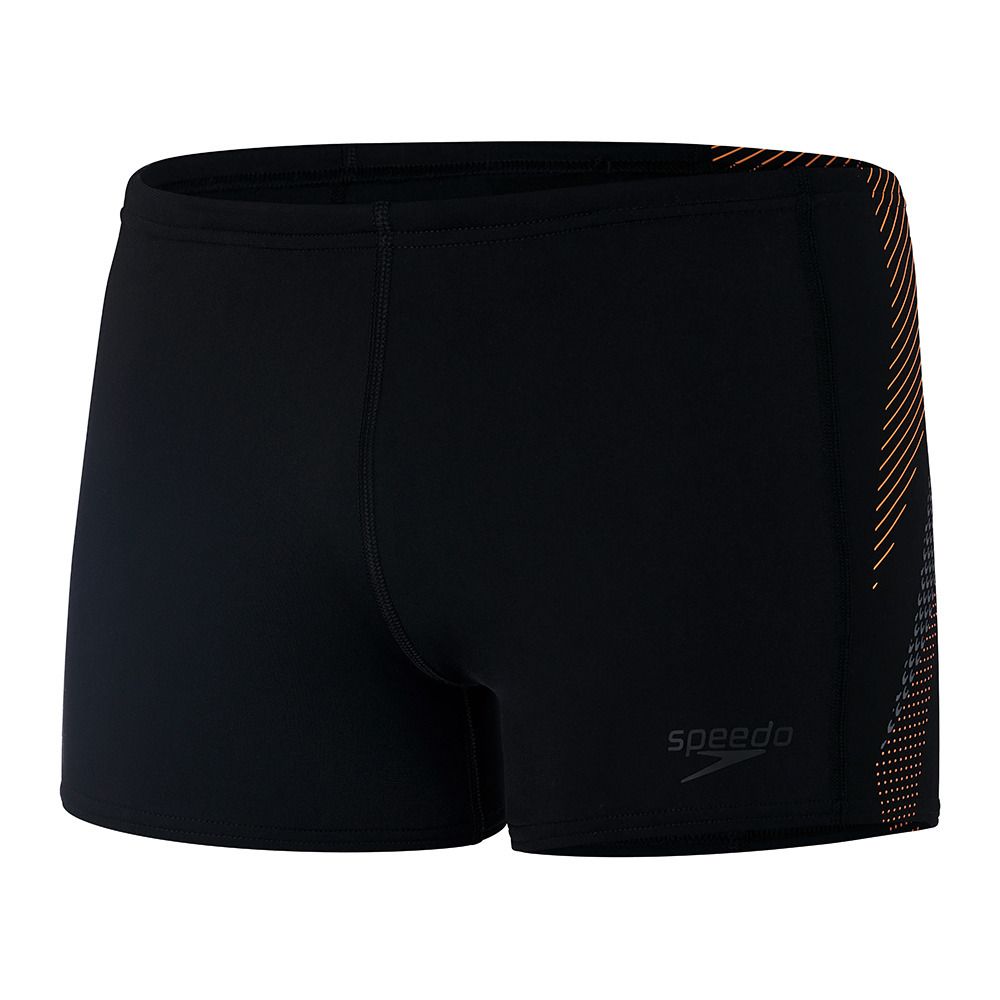 Speedo TECH PANEL - Boxer de bain Homme blackorange